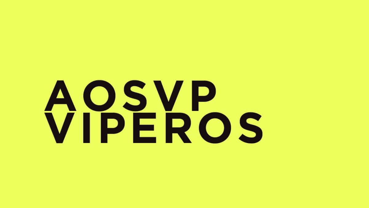 Install AOSVP ViperOS On OnePlus 6 (Android 9.0 Pie)