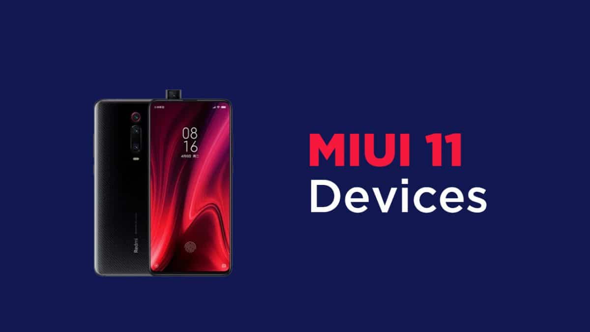Android Q Based MIUI 11 Eligible Xiaomi Devices List and Release Date