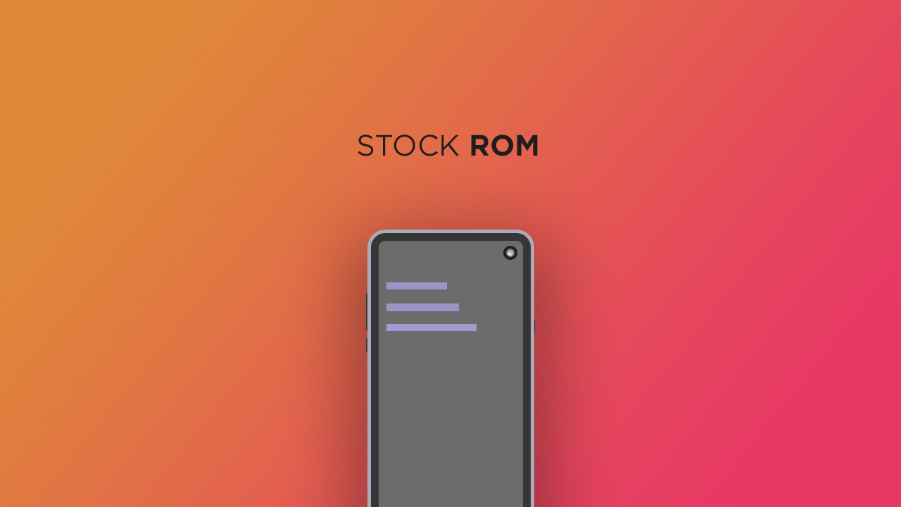 Install Stock ROM On JTY KT10837 5M (Firmware/Unbrick/Unroot)