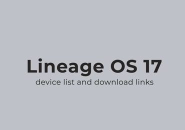 Download Lineage OS 17