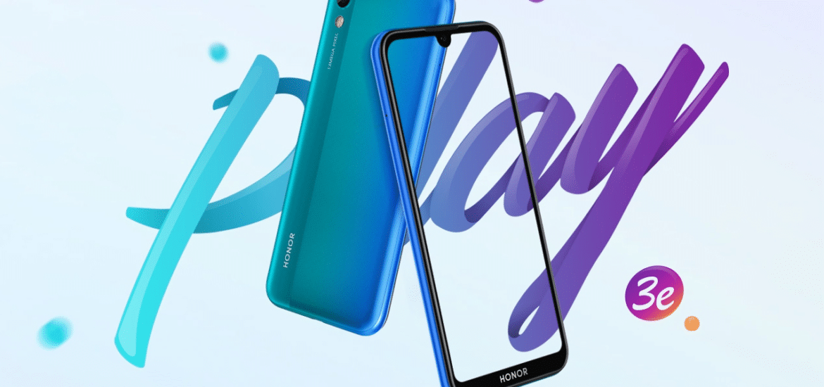 Honor Play 3e launched with Helio P22 SoC, dot drop notch, and more