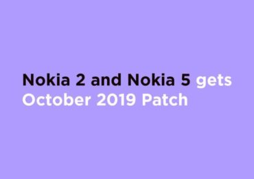 Nokia 2 and Nokia 5 gets October 2019 Patch