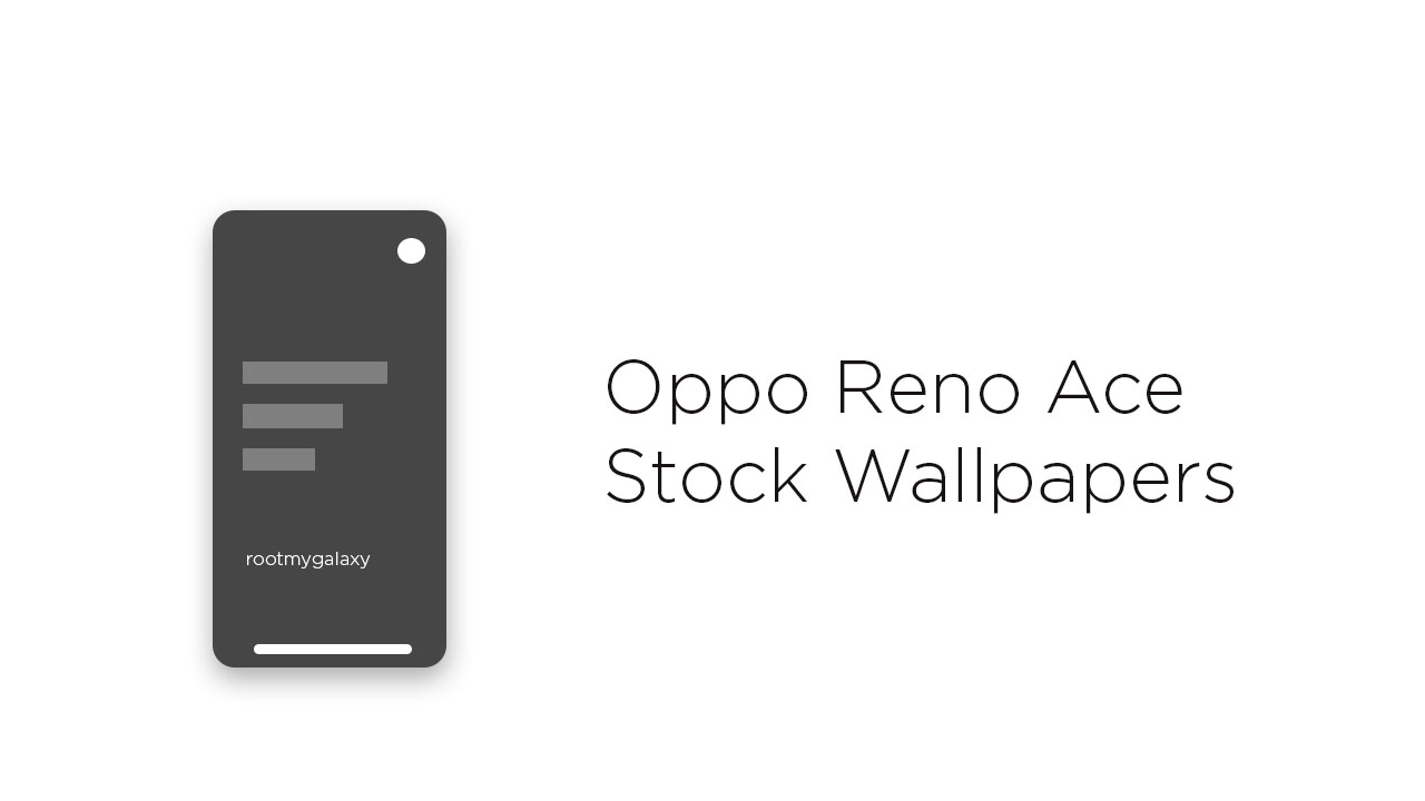 Download Oppo Reno Ace Stock Wallpapers (Full HD +)