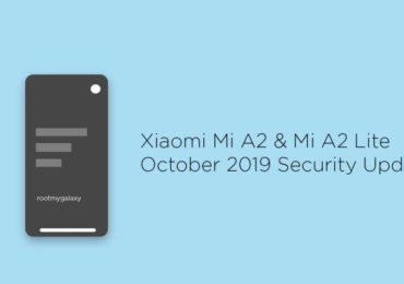 Xiaomi Mi A2 & Mi A2 Lite Gets October 2019 Security Update