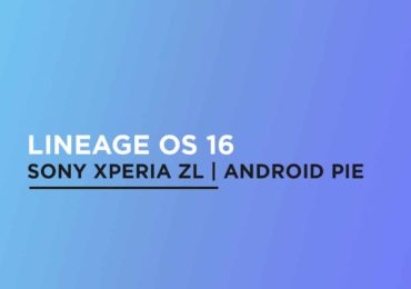 Lineage OS 16 On Sony Xperia ZL
