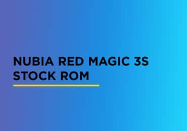 Nubia Red Magic 3s Stock ROM