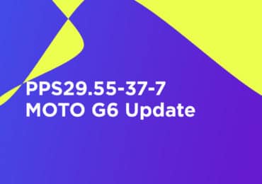 PPS29.55-37-7: Download Moto G6 November 2019 Patch
