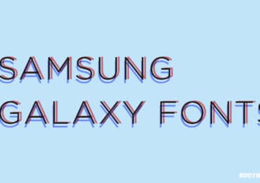 Samsung Galaxy Fonts
