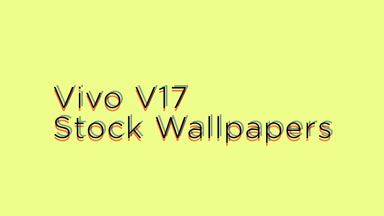 Vivo V17 Stock Wallpapers