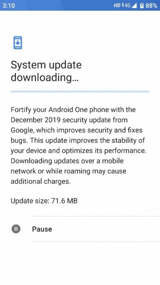 Xiaomi Mi A1 December 2019 Security patch