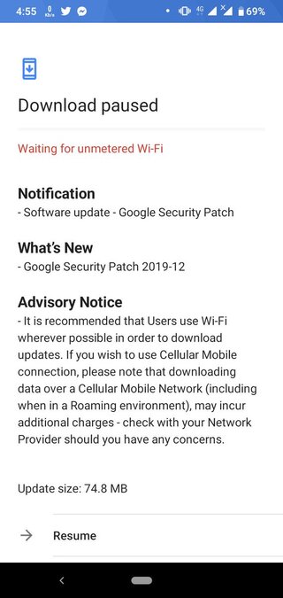 Nokia 4.2 December Security patch 