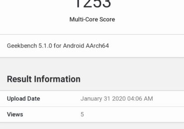 Realme RMX2027 spotted on the Geekbench with 4GB RAM, most likely Realme 6