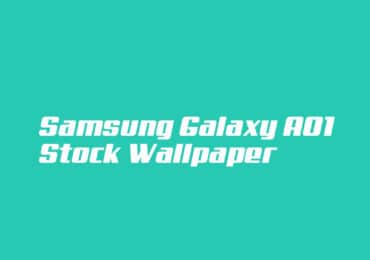 Samsung Galaxy A01 Stock Wallpaper