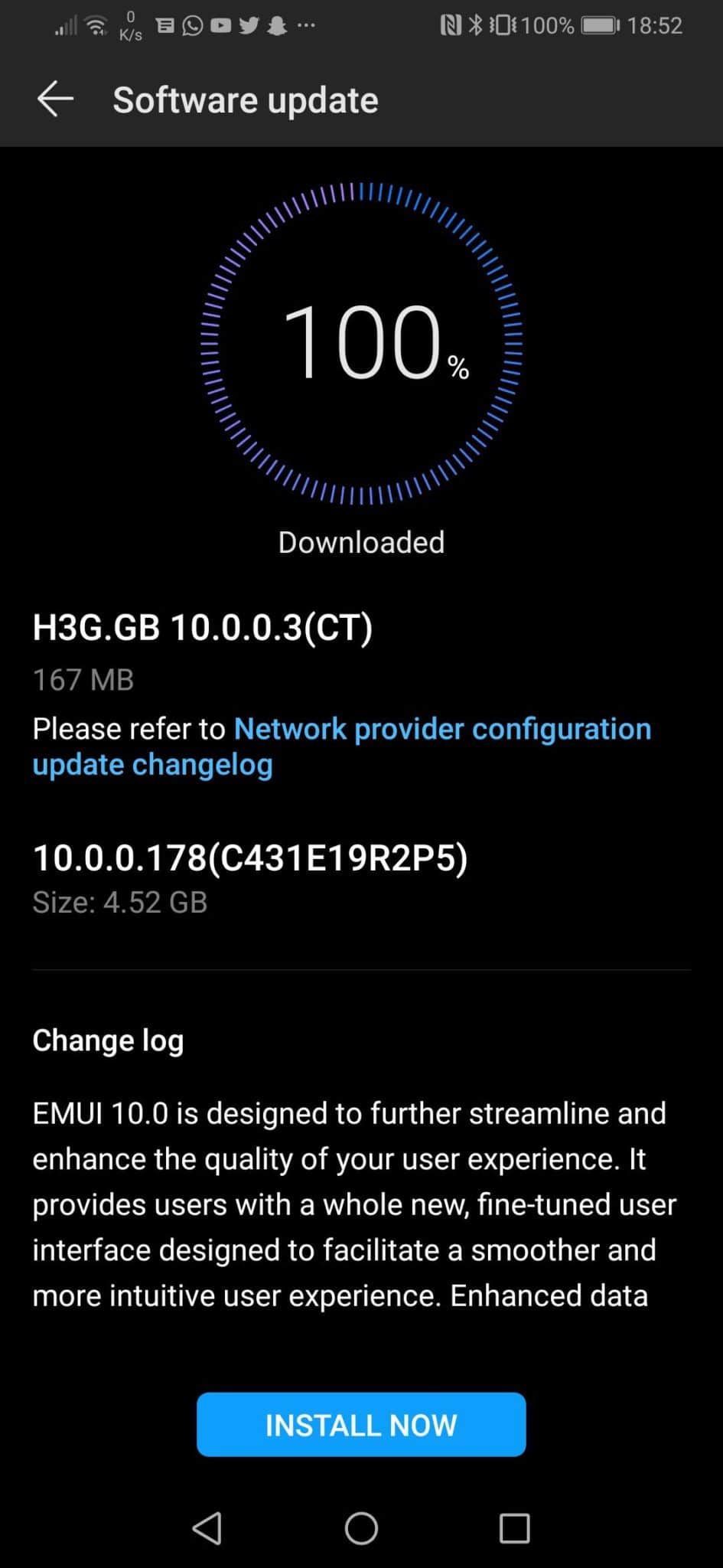 UK Three Carrier Locked Android 10 Update Huawei P30/Pro