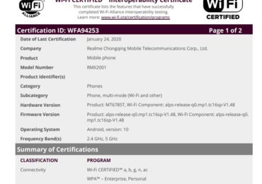 Realme 6 and 6 Pro spotted on Wi-Fi Certification: Check Details