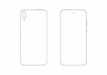 Samsung files design patent for smartphones having dual Punch-hole front camera cut out