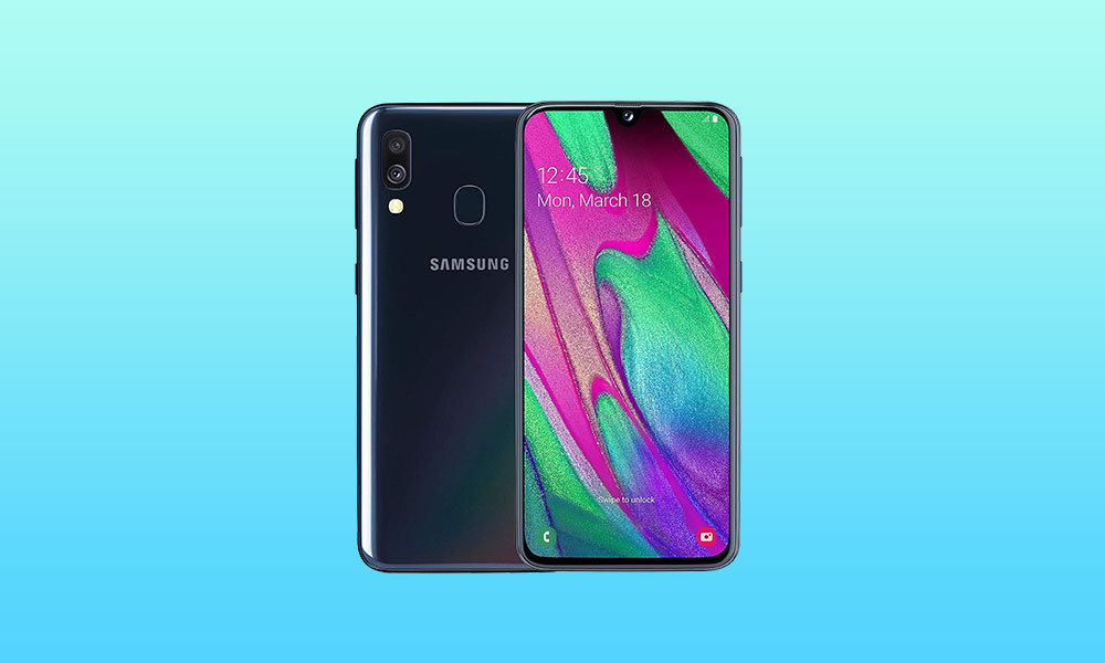 Samsung Galaxy A40 gets Android 10 based OneUI 2.0 update [Download inside]
