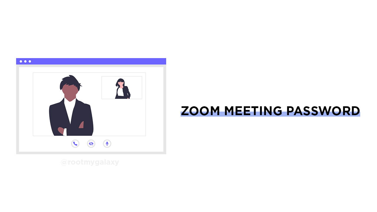 Find your Zoom meeting password