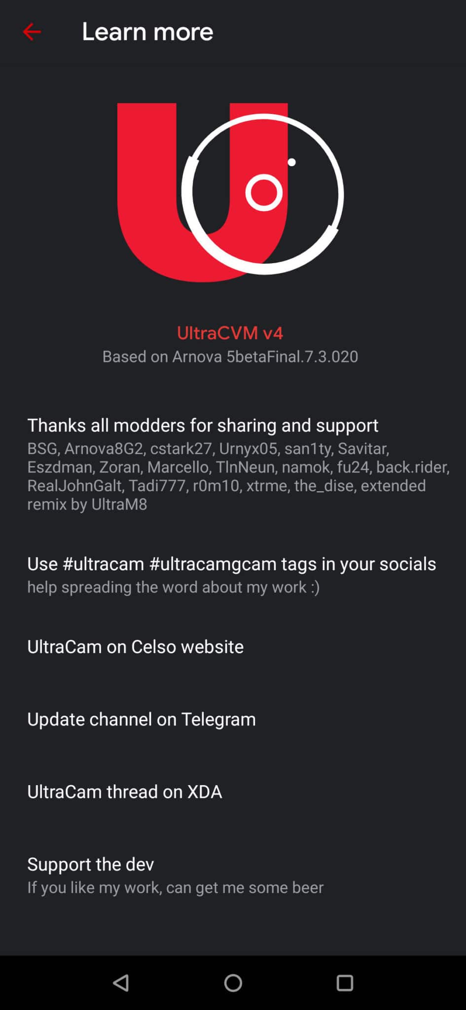 Download Google Camera Ultra CVM MOD APK 4.0 for all Android devices