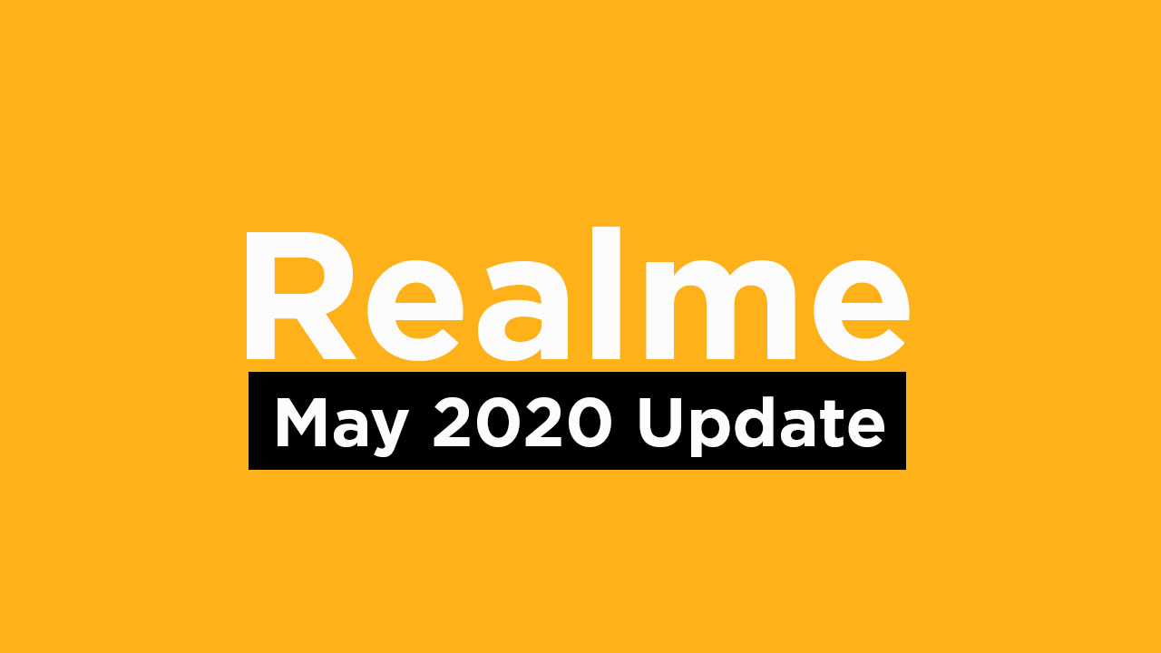 ealme May 2020 Security Update Tracker 