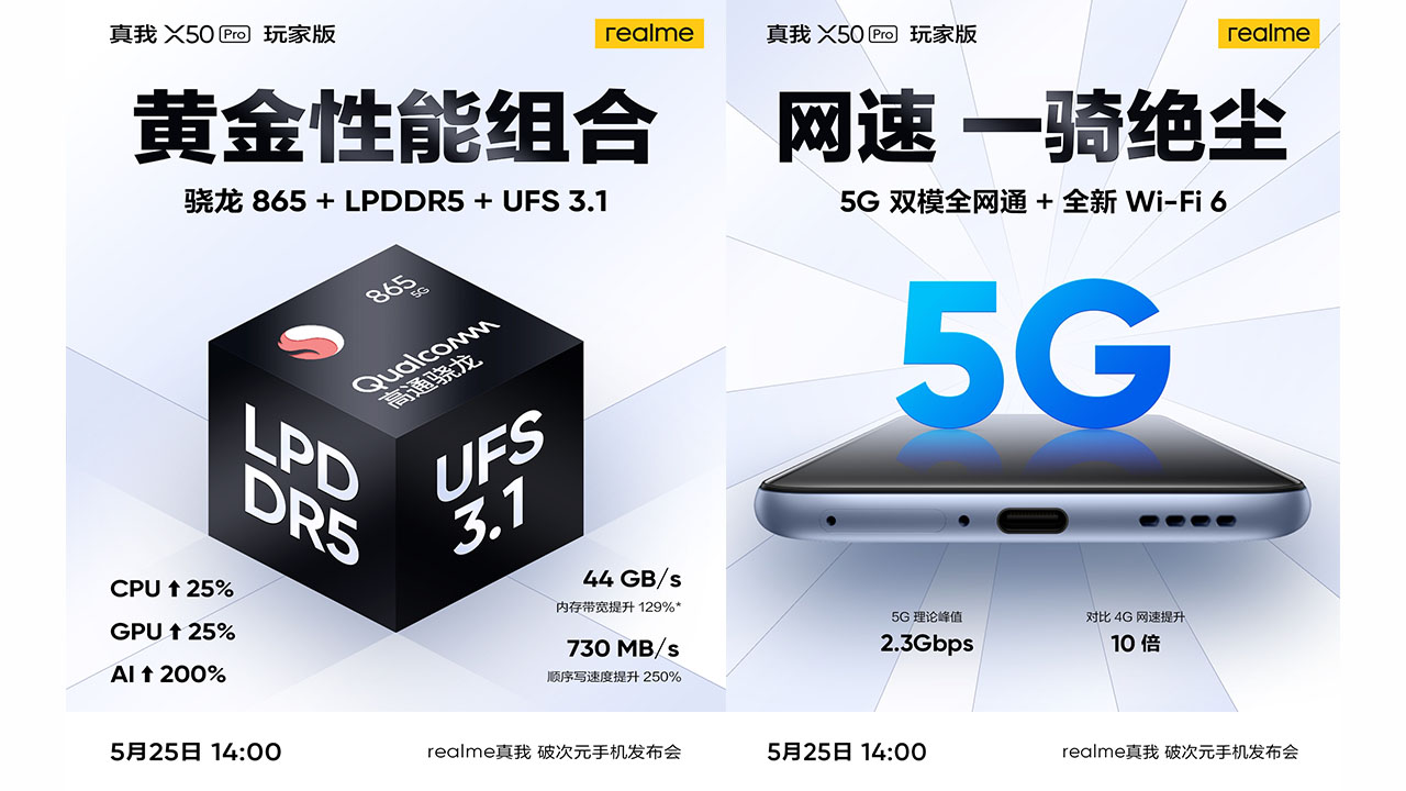 Realme X50 Pro Player Edition Core Specs announced