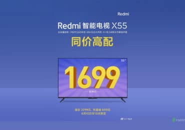 Lu Weibing announced the price of 55-inch Redmi X55 smart TV (1699 yuan)