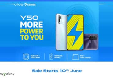 Vivo Y50 goes on sale in India on June 10 via Flipkart