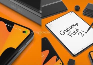 New unofficial Samsung Galaxy Fold 2 renders show punch hole camera cut-out