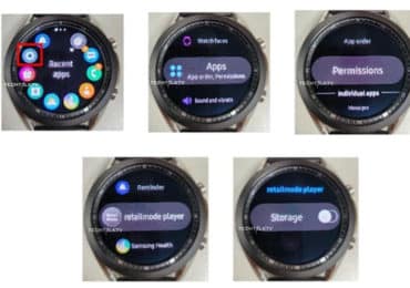 Galaxy Watch 3 real life images leaked