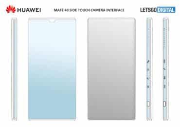 Upcoming Huawei Phone may come with a new Side-Touch camera interface