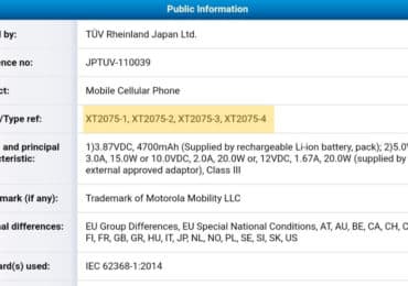 Motorola Edge Lite with 4700mAh battery grabs TÜV Rheinland certification