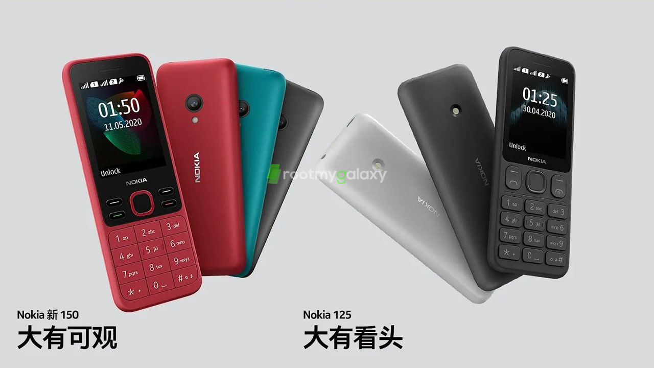 HMD Global launches Nokia 125 and Nokia 150 in China