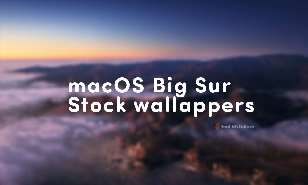 macOS Big Sur Stock Wallpapers