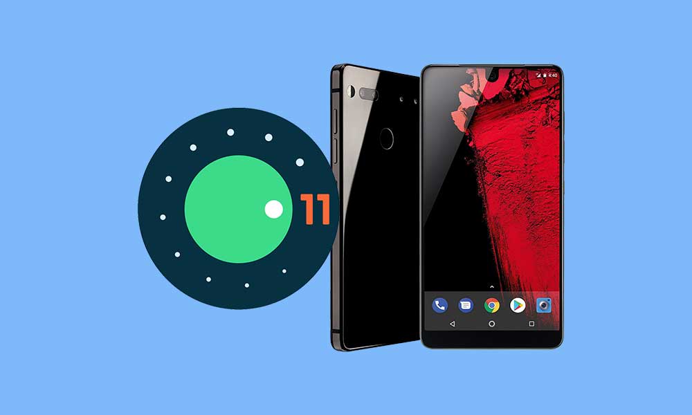 Essential Phone: Download/Install Android 11 AOSP ROM