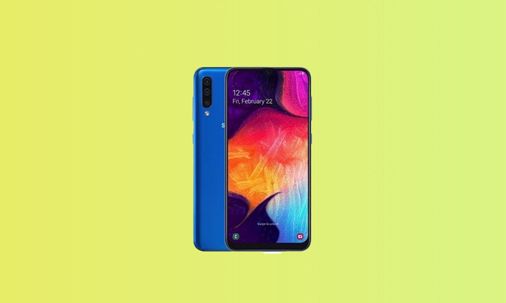 A505FDDU5BTH8: Galaxy A50 gets August 2020 Security Patch in India & MEA