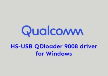Download and Install Qualcomm HS-USB QDloader 9008 driver (Windows)