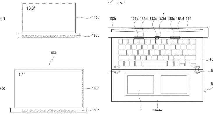 LG rollable laptop patent image(2)