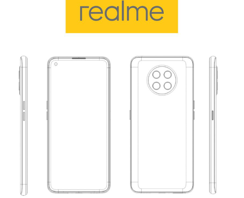 Realme smartphone patent
