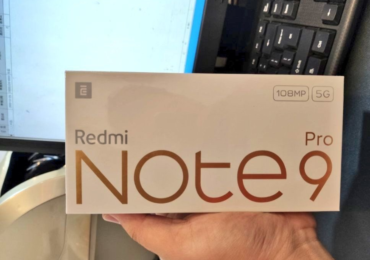 Redmi Note 9 Pro 5G retail box