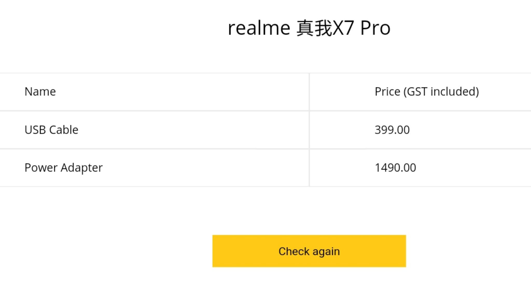 realme X7 Pro support page 2