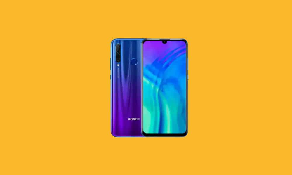 Honor 20i EMUI 10.0.0.173 update releases, packs December 2020 security patch
