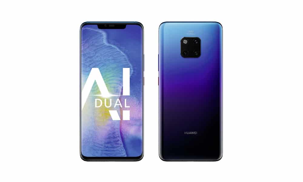 Huawei Mate 20 Pro July 2021 security update
