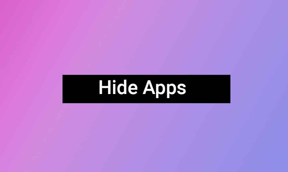 Hide Apps on Poco M2 Pro