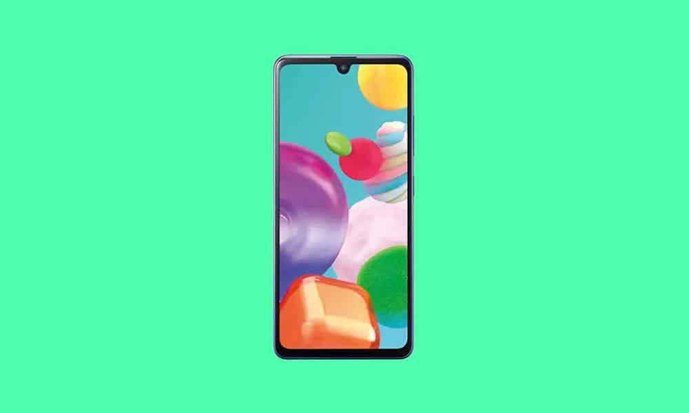 Samsung Galaxy A41 January 2022 security update