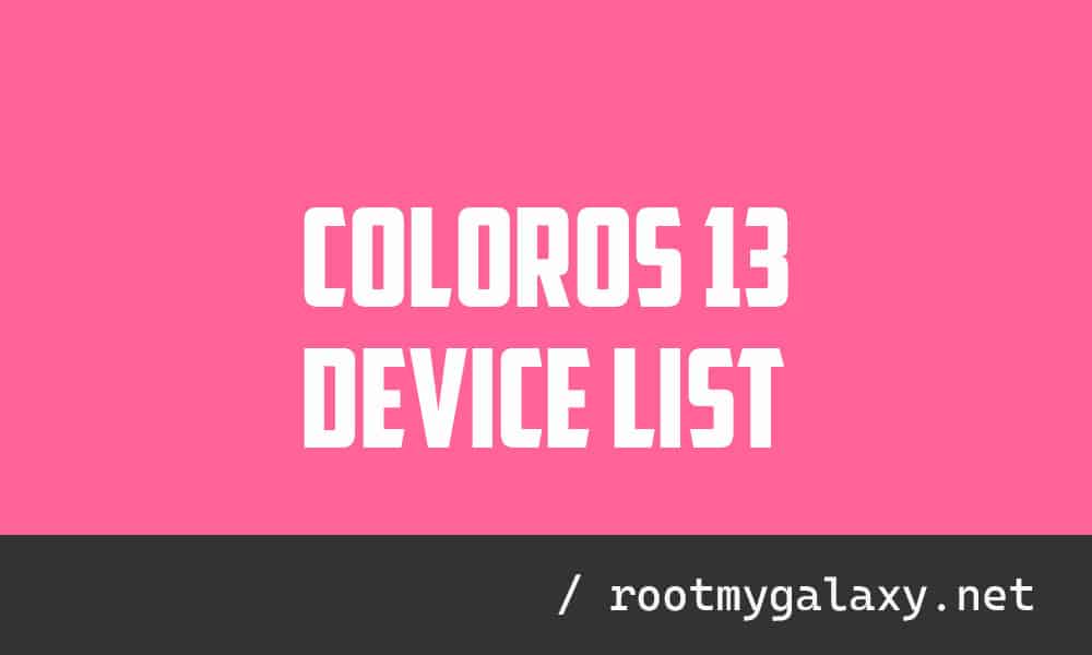 ColoroOS 13 Device Eligibility List – Eligible Oppo devices expected to receive the ColorOS 13 update