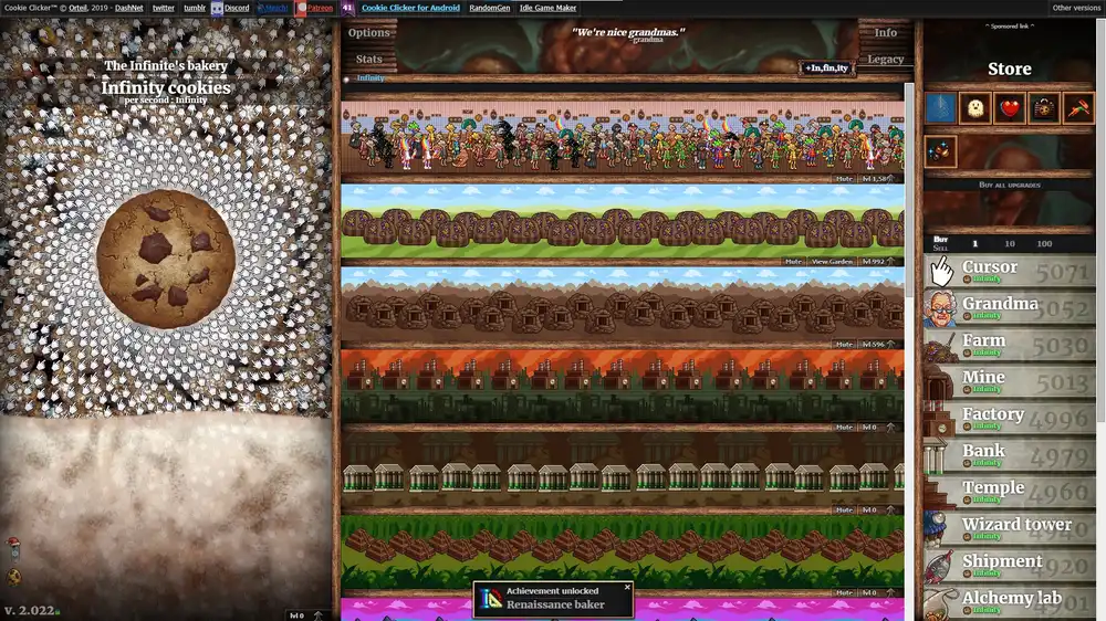 Fix Cookie clicker not loading/working on Android 2022