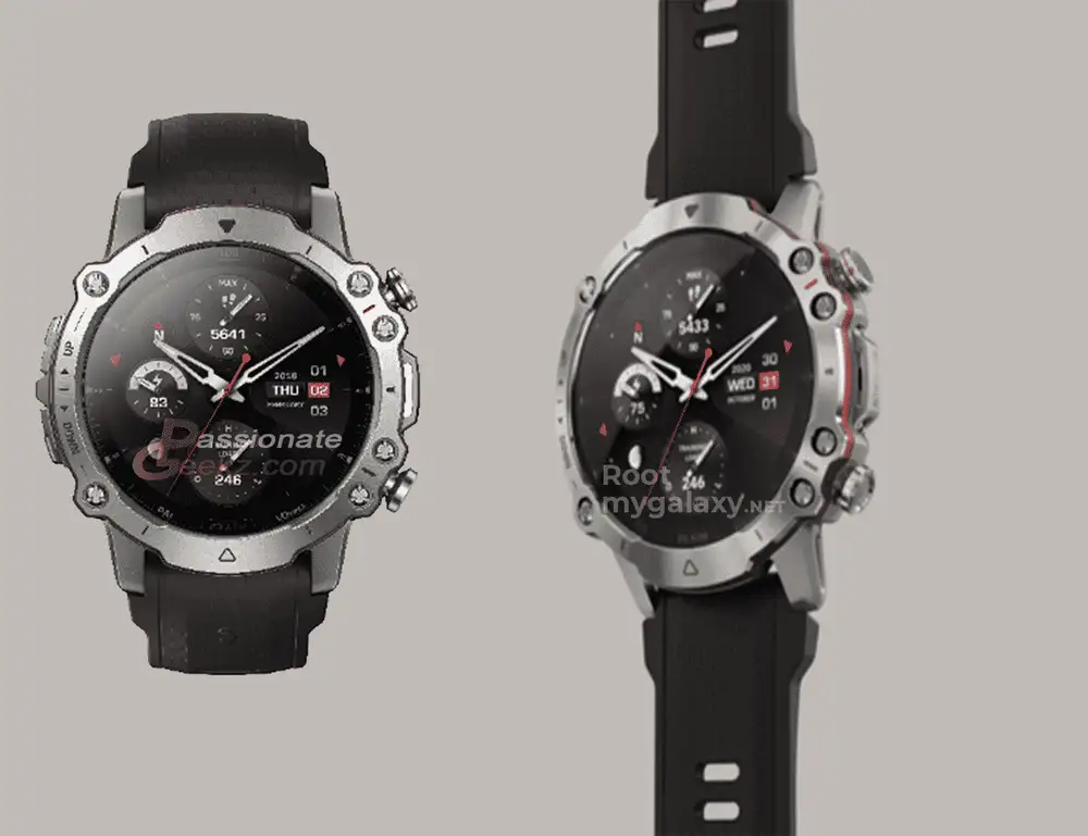 Exclusive] Amazfit Falcon smartwatch with Transflective AMOLED Display Launching soon in india , First look is here