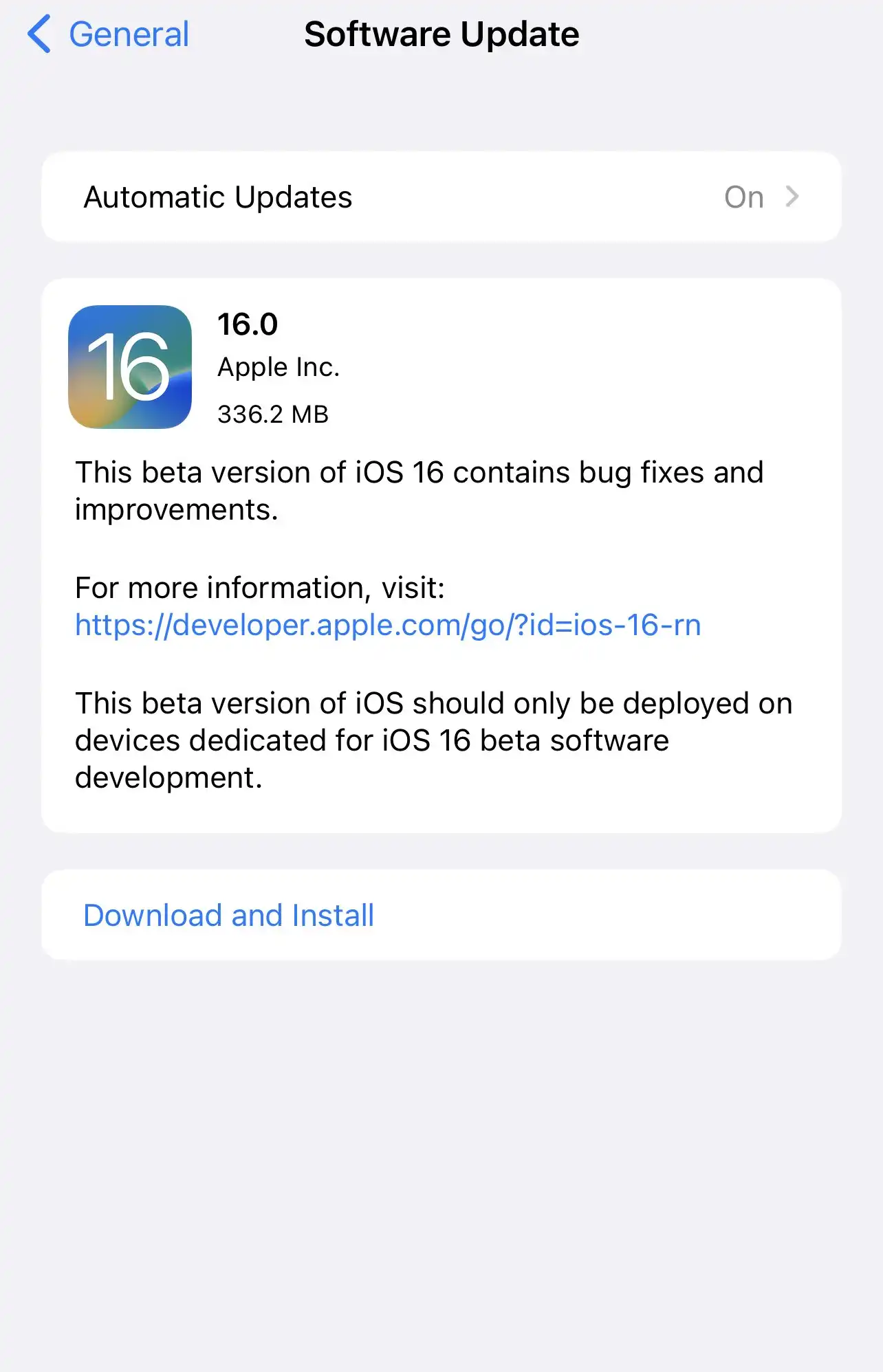 Apple has released iOS 16 beta 7 to developers