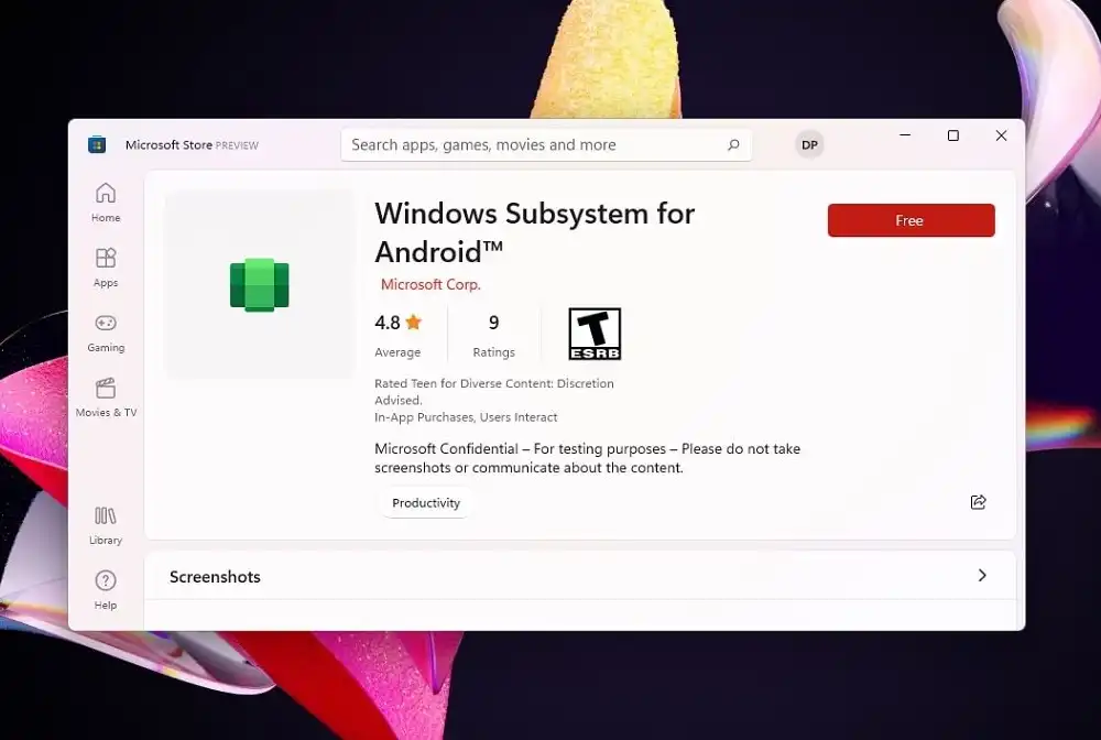Windows 11 Android Subsystem WSA September 2022 Update rollout begins.