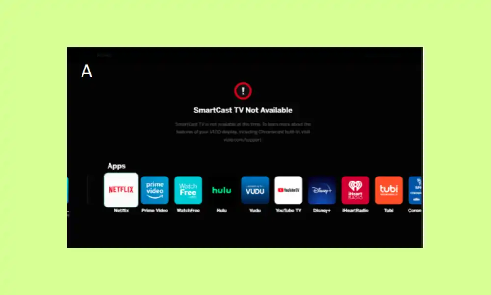 fix Smartcast Not Working on Vizio TV issue